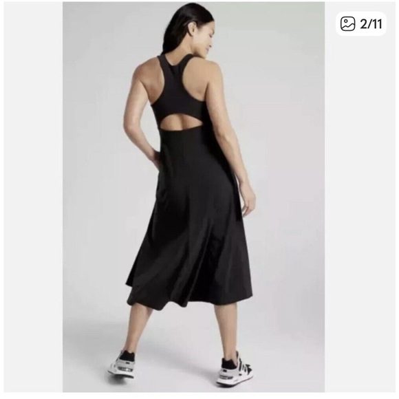 Athleta midi Winona support dress XS - Picture 5 of 6